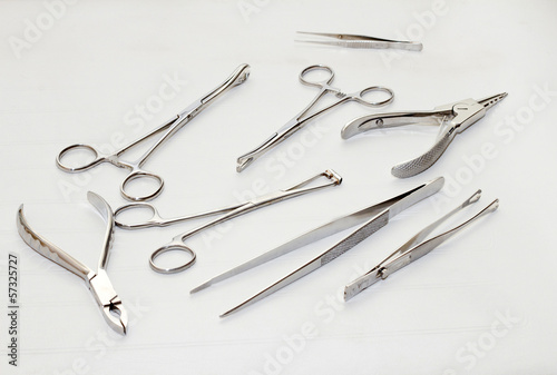 Medical tools for a permanent makeup and piercing