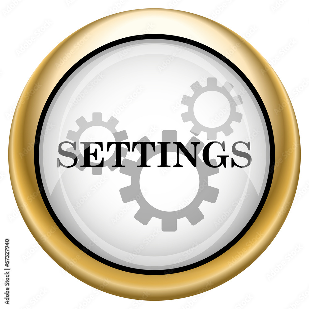 Settings icon Settings icon