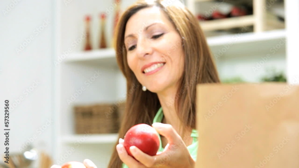 Caucasian Female Healthy Lifestyle Fruit Close Up Caucasian Female Healthy Lifestyle Fruit Close Up