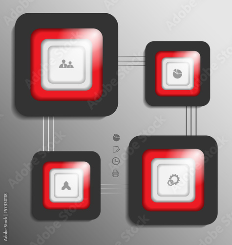 Stylized presentation,option template