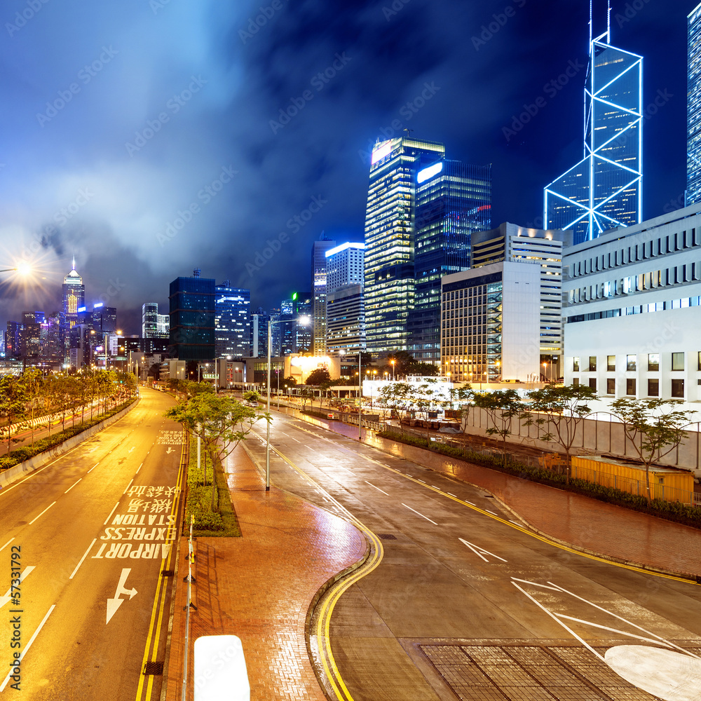 Obraz premium Architecture in Hong Kong