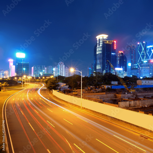 China Shenzhen night
