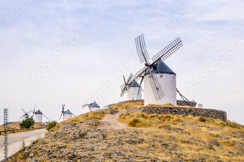 windmills in Consuegra, Spain