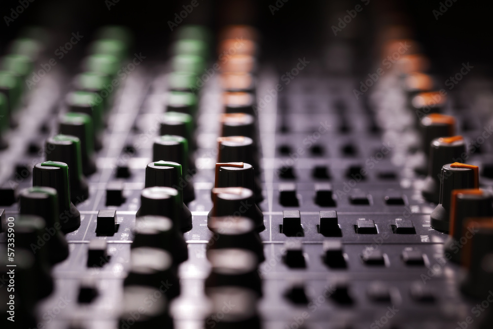 Obraz premium Sound mixer