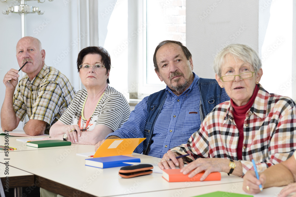 Fototapeta premium Erwachsenenbildung