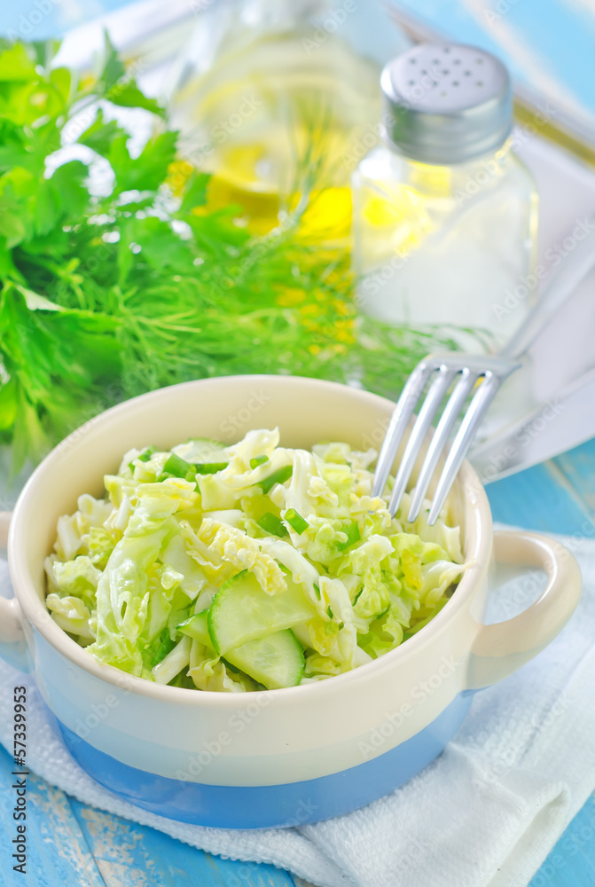 salad with cabbage salad with cabbage