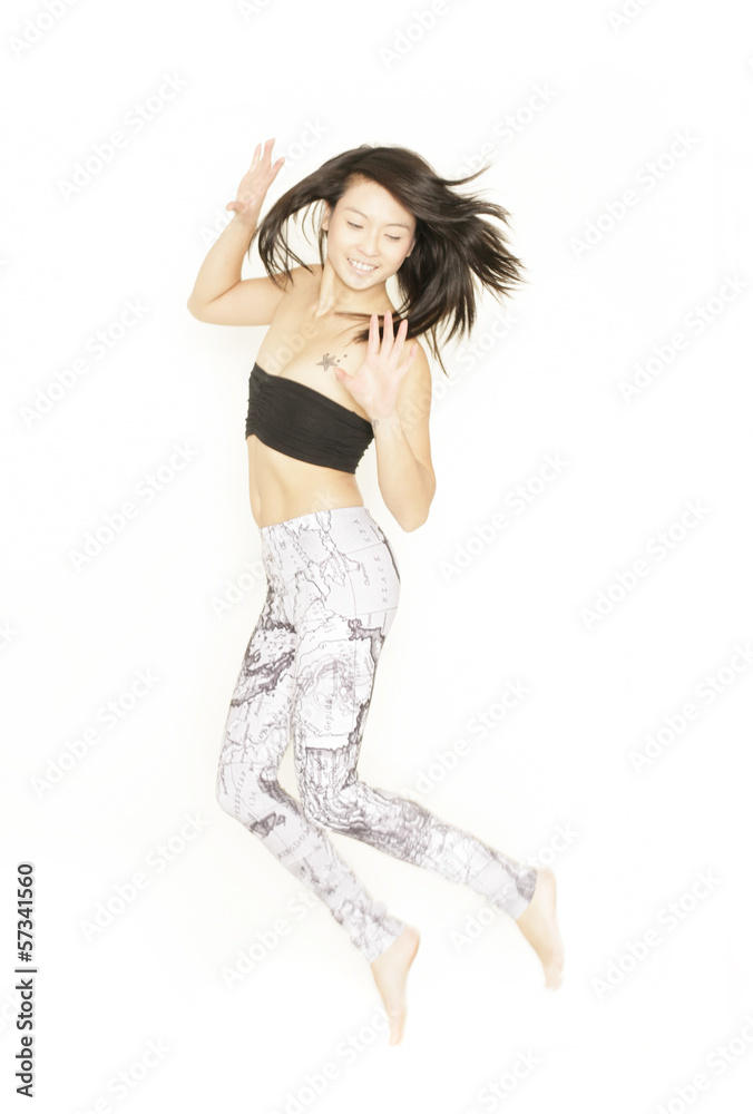 moderne junge Frau moderne junge Frau