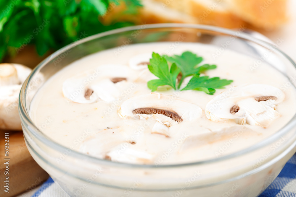 Mushroom cream soup