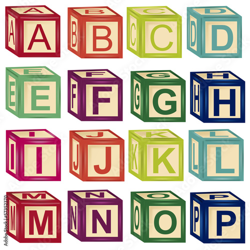 cube alphabet