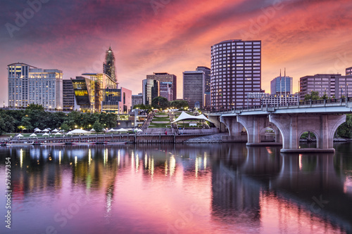 Hartford Connecticut Skyline © SeanPavonePhoto