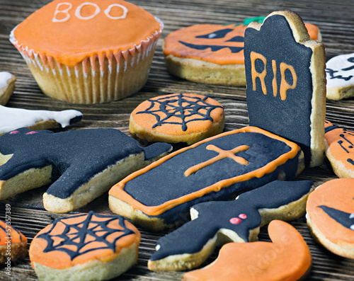 Handmade Halloween cookies
