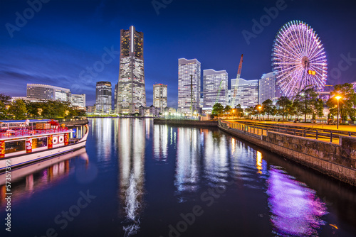Canvas Print Yokohama Japan