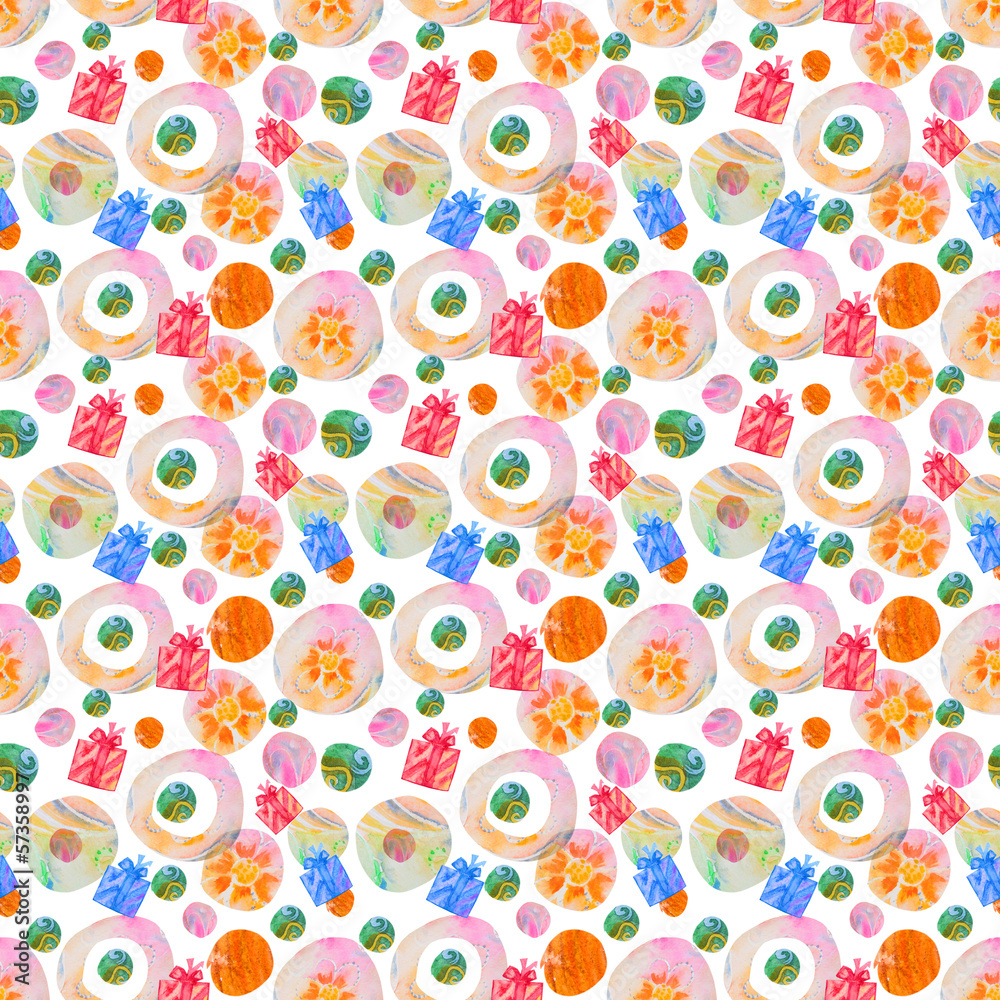 abstract seamless texture watercolor
