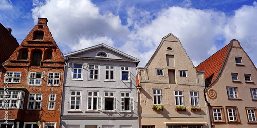 Fototapeta Naklejka Na Ścianę i Meble -  Historische Altstadt von LÜNEBURG (Niedersachsen)
