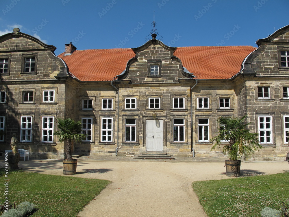 Kleines Schloss in Blankenburg(Harz) mit Barockgarten