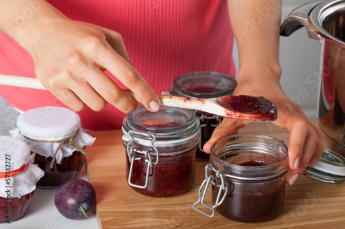 Fresh homemade jam