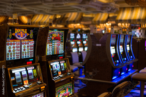 Fotografering Slot machines