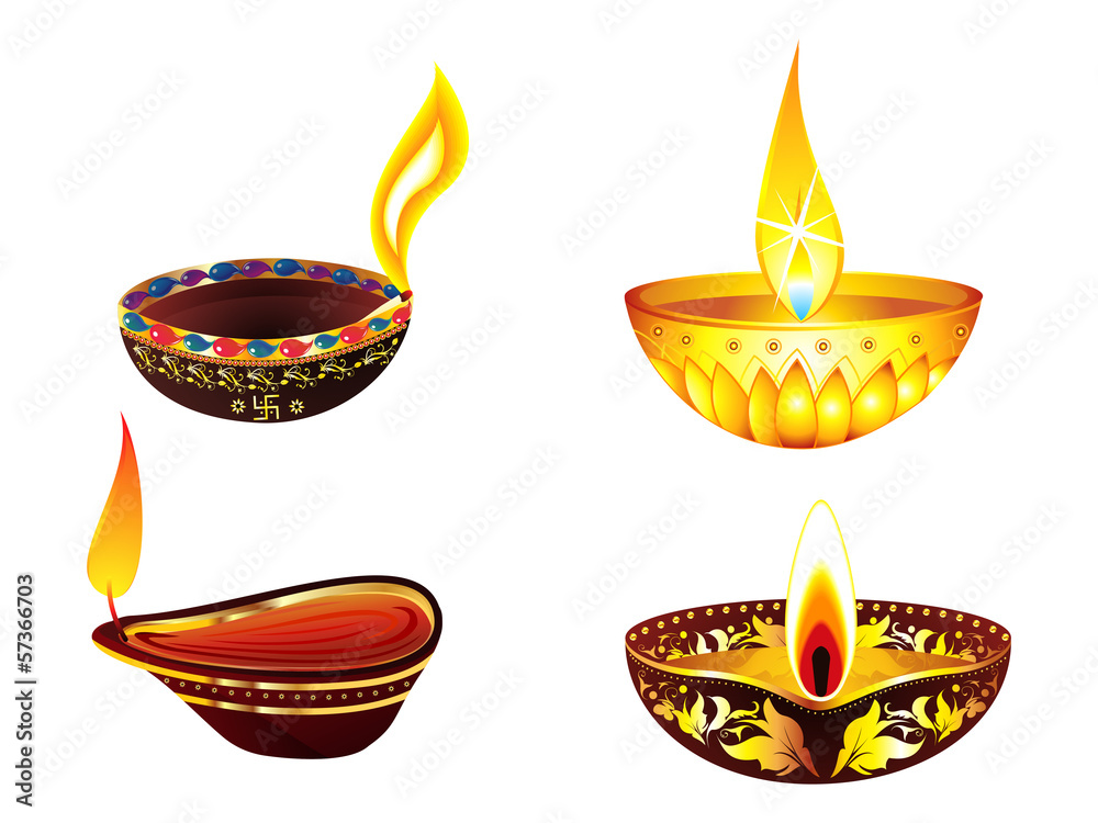 abstract artistic golden deepak set abstract artistic golden deepak set