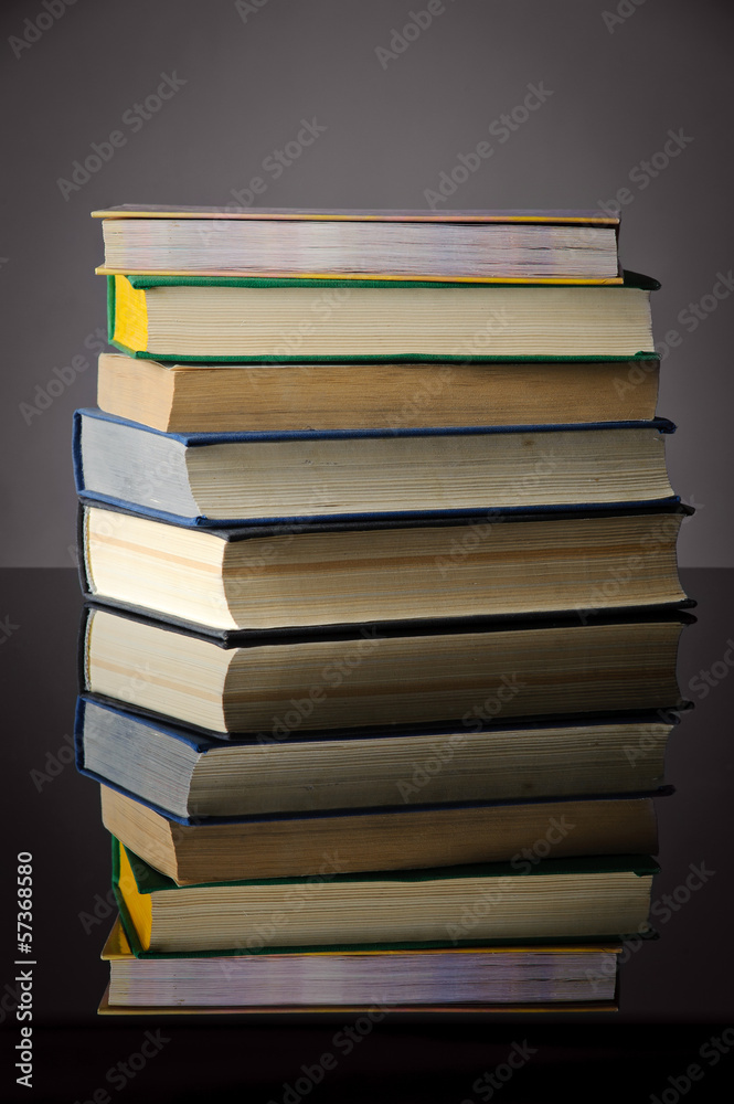 Fototapeta premium books on the table