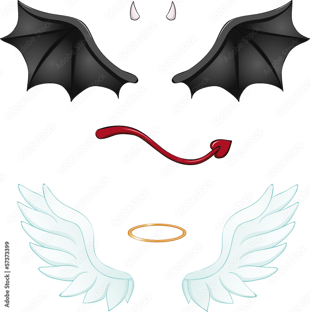 Obraz premium Halloween Kostüme Set