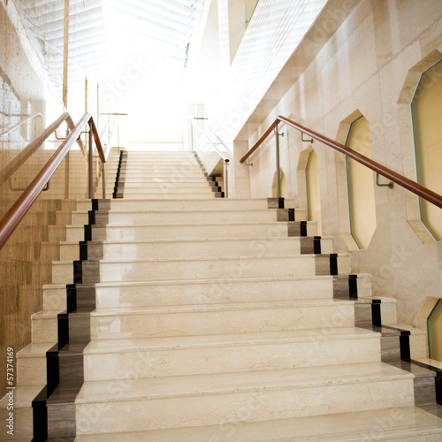 marble stairs