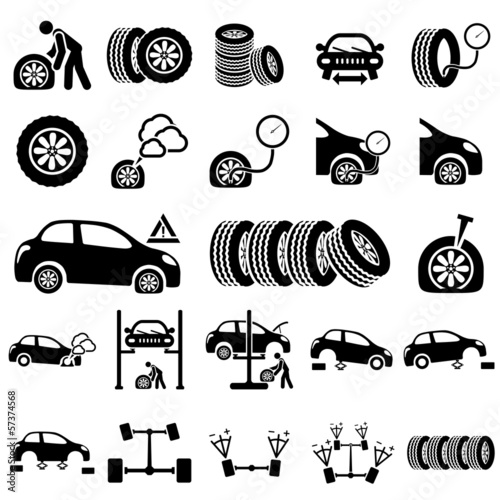 Auto repair Icons