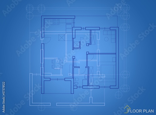 Architectural Blueprint Background