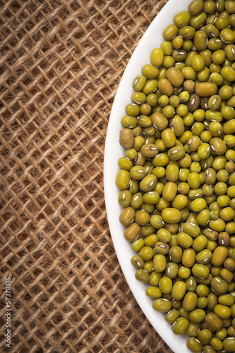 Mung beans - background