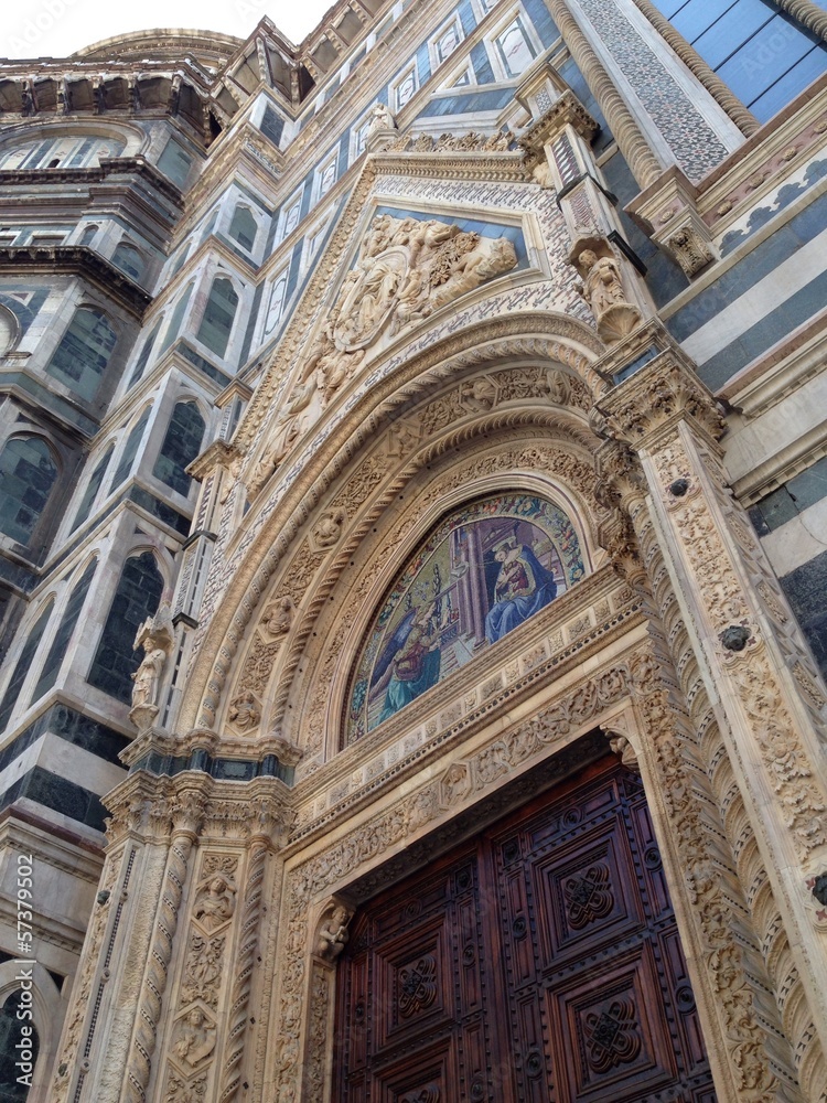 view of the cathedral of florence