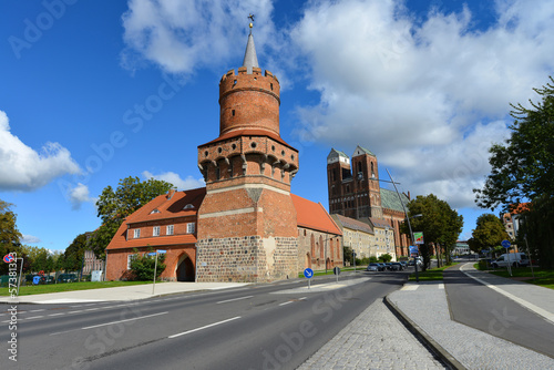 Prenzlau, Mitteltorturm, Stadtmauer, Marienkirche, Prenzlau photo