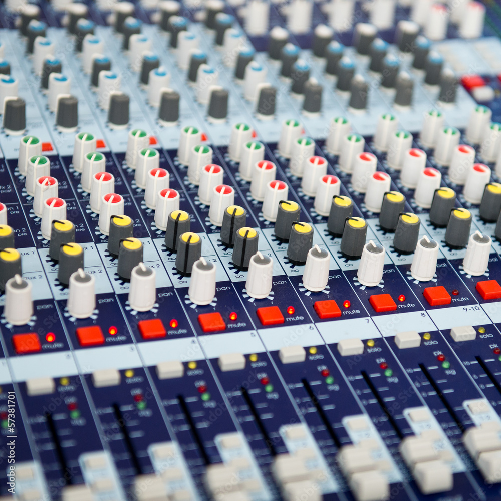sound mixer control sound mixer control