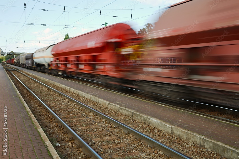 Fototapeta premium Freight Train