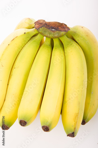 Closeup of Bunch of Bananas
