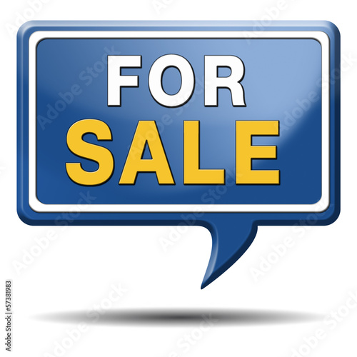 for sale sign