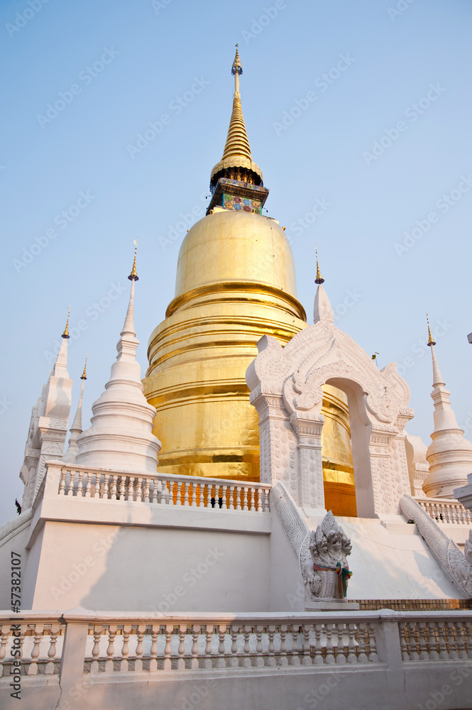 Pagoda in thai temple Pagoda in thai temple
