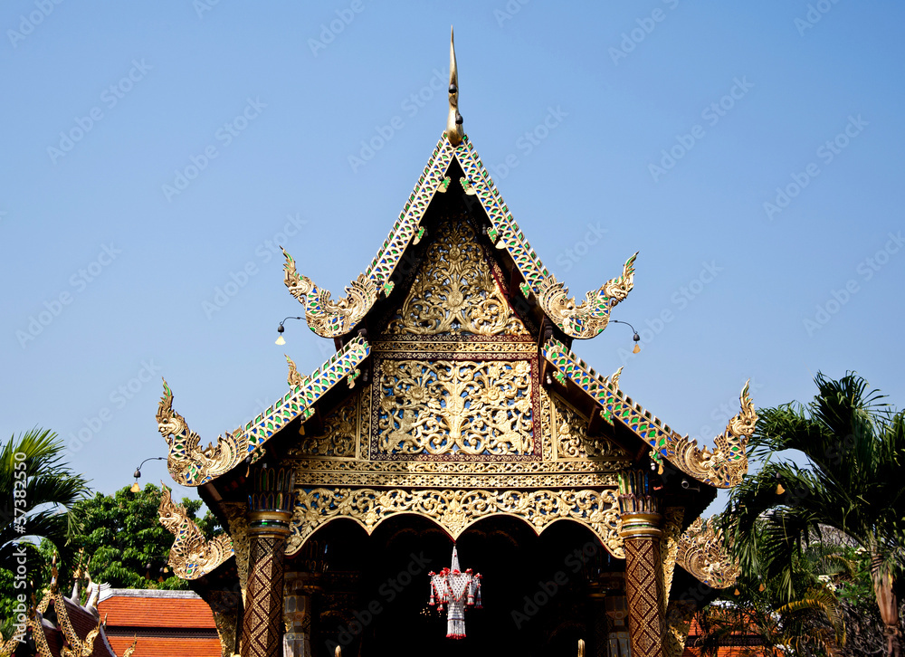 Thai temple church