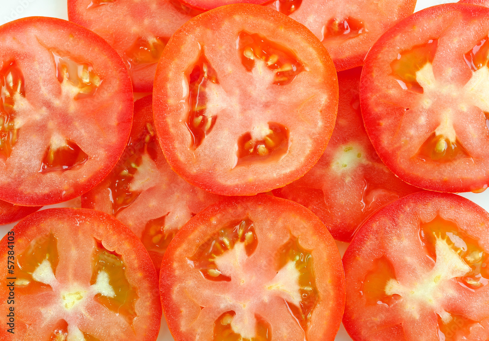 Tomato slice Tomato slice