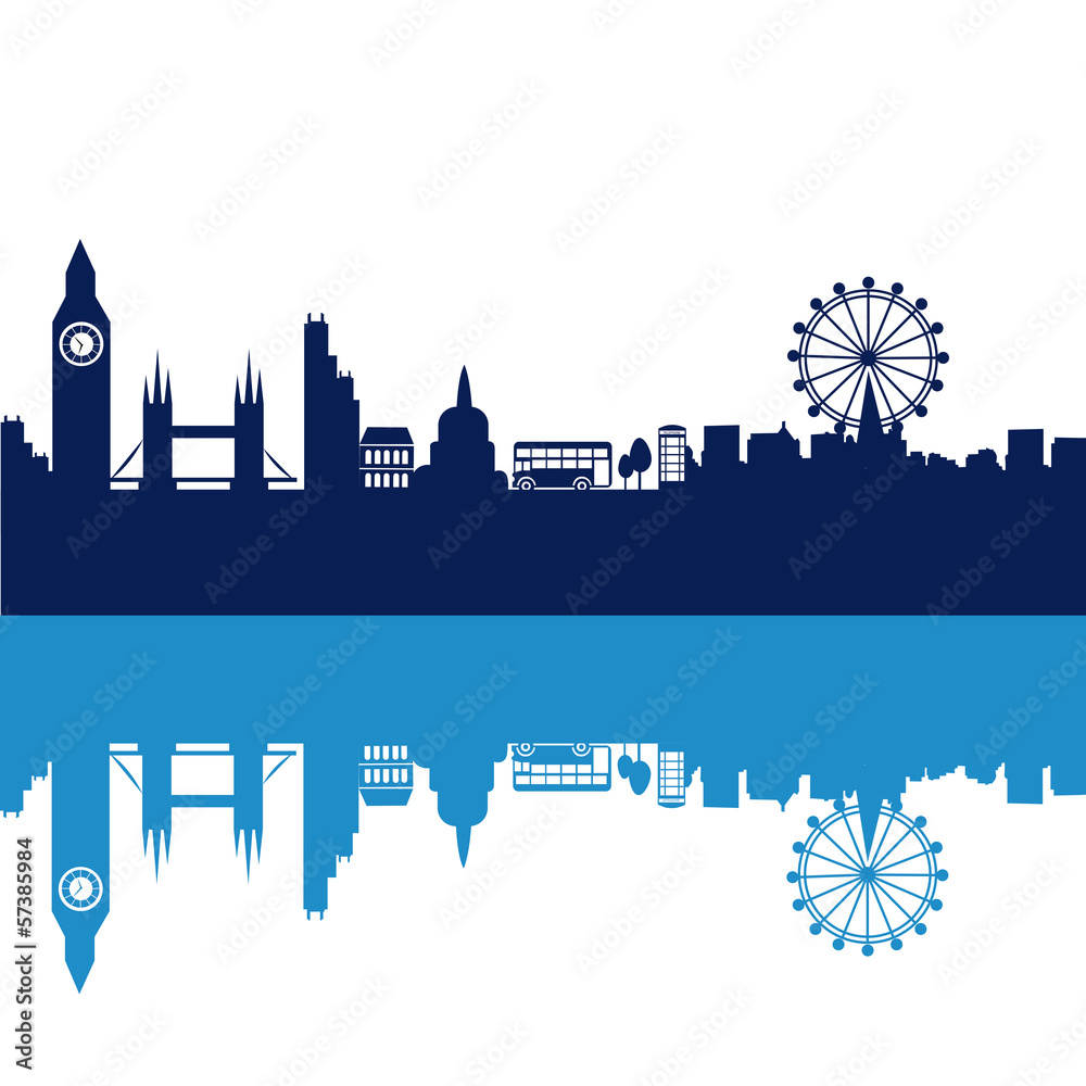 Obraz premium blue london