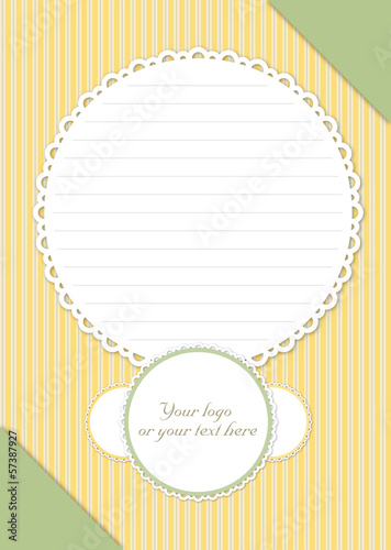 Placemat Menu