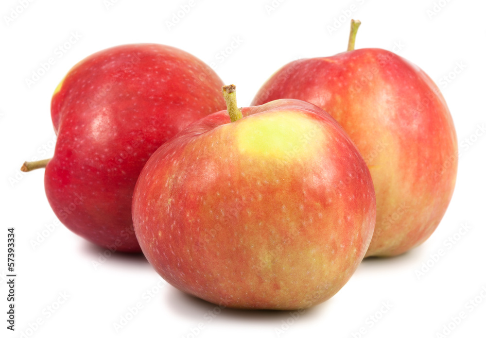 Three ripe apples Three ripe apples