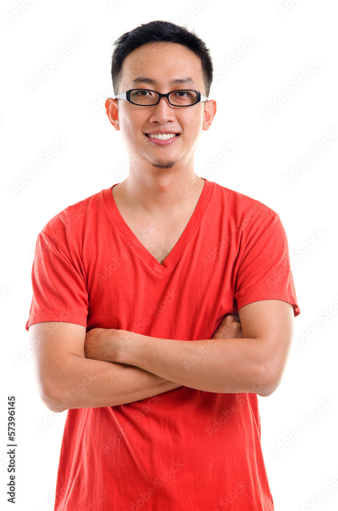 Portrait of young Southeast Asian man Portrait of young Southeast Asian man