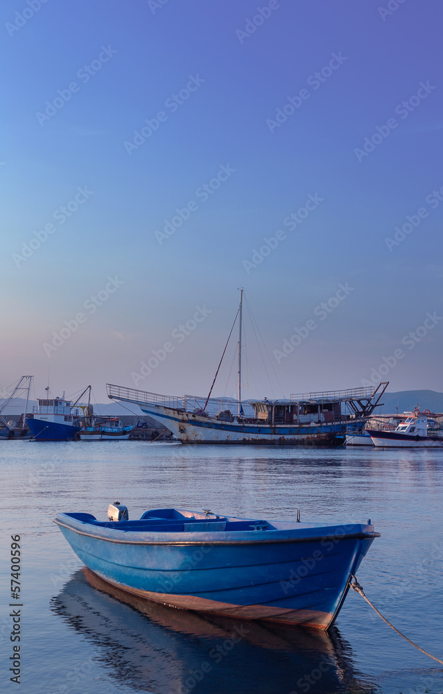 Fototapeta premium sea ​​boat dock