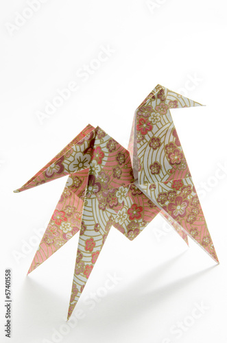 折り紙の2014年年賀状