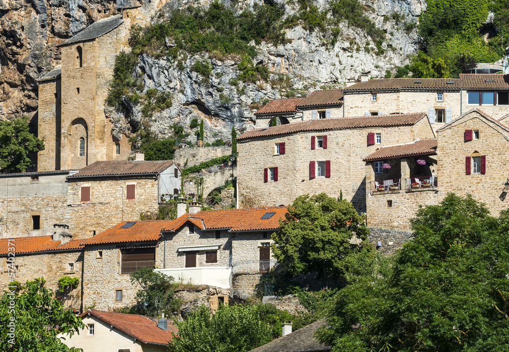 Fototapeta premium Peyre, old village near Millau