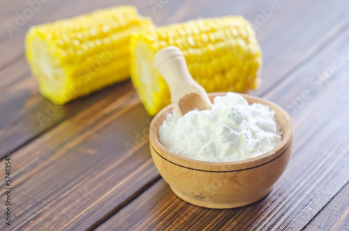 Fotografie corn starch