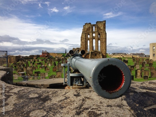 cannon Tynemouth Priory