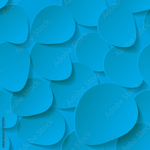 Blaue Blättern Hintergrund Pattern Wasser