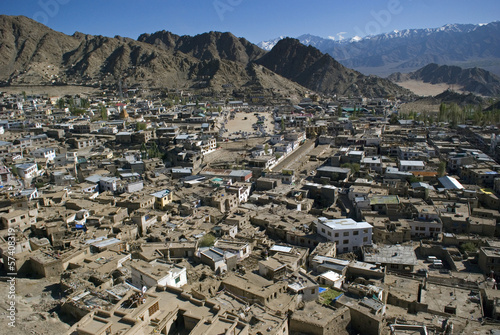 Cityscape, Leh, Ladakh, India