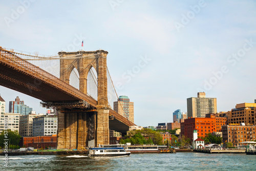 Brooklyn bridge in New York City
