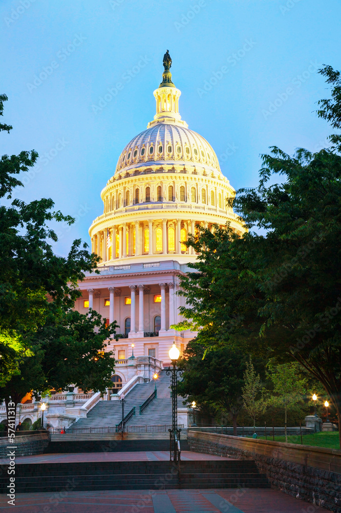 United States Capitol building in Washington, DC